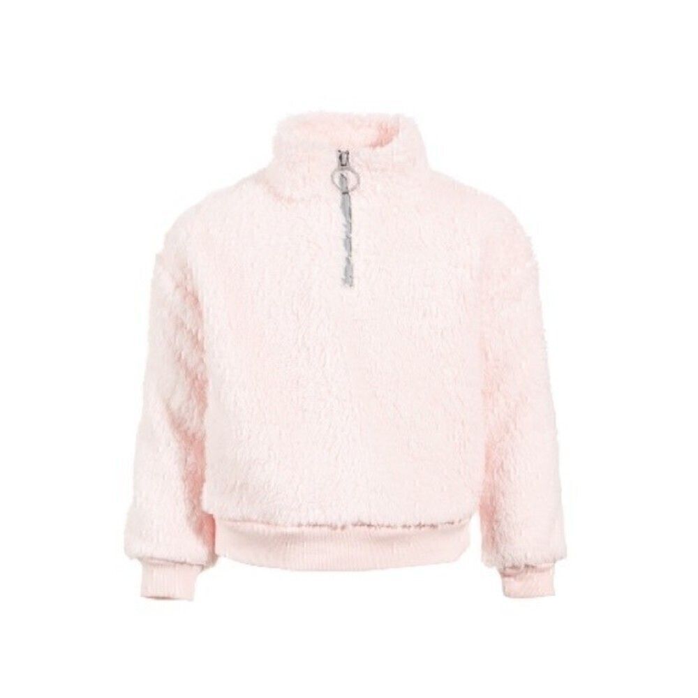 IDEOLOGY Big Girls Sherpa Quarter-Zip Pullover, sweater, new